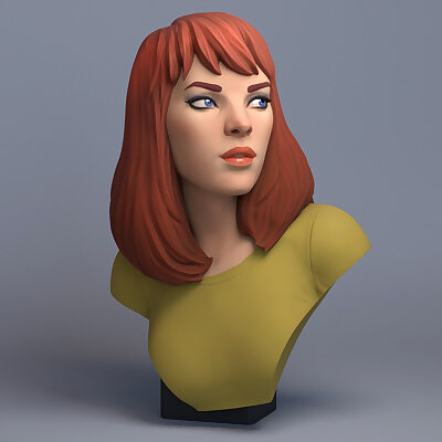 Mary Jane Statue Bust