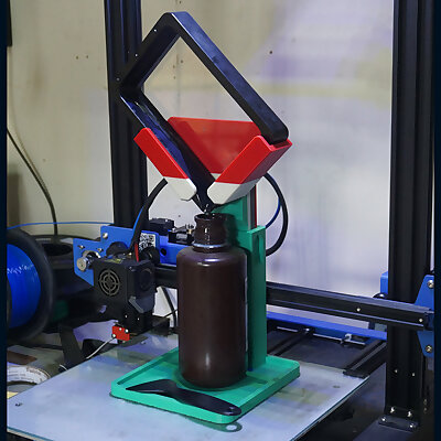 Vet dripper for UV resin 3d printer