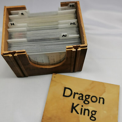 Kingdom Death Dragon King Card Box