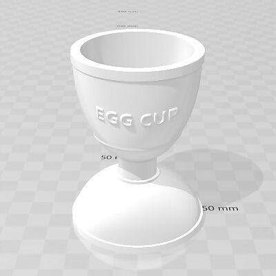 Simple egg cup