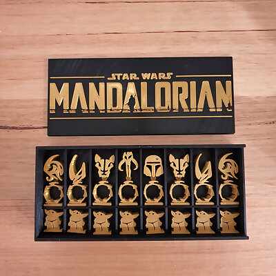 Mandalorian Chess Set