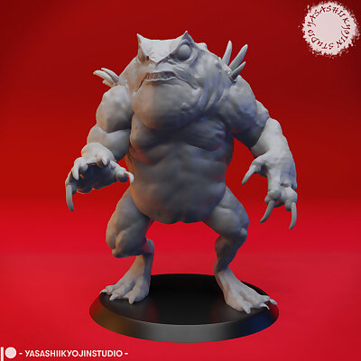 Limbo Toad Feral  Tabletop Miniature