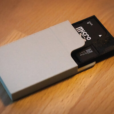 MicroSD card holder