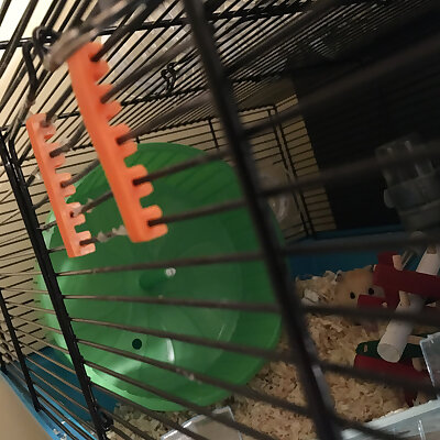 Hamster cage clips