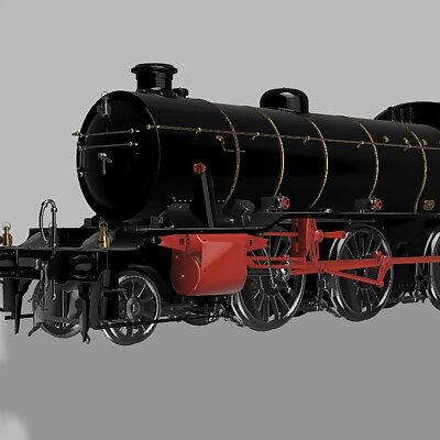 K4 BR 00 Gauge Body Shell Steam Locomotive