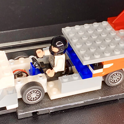 Slot Car chassis for bricks