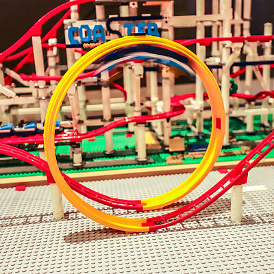 Lego Compatible Rollercoaster Looping