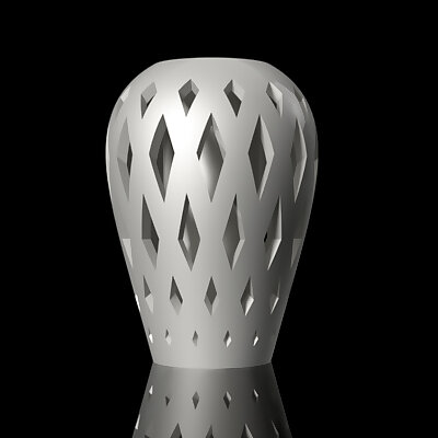Spiral Hollow Vase