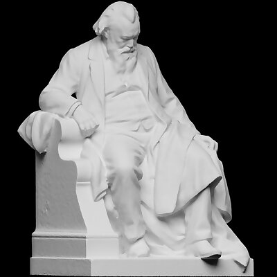 Statue of Johannes Brahms