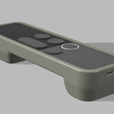 AppleTV Remote  Tile Tracker Case with Magnetic Feet