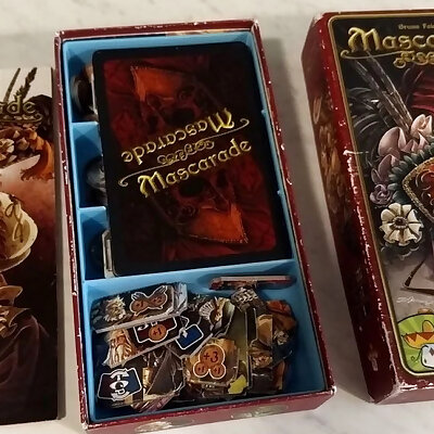 Mascarade Board Game  Expansion Insert