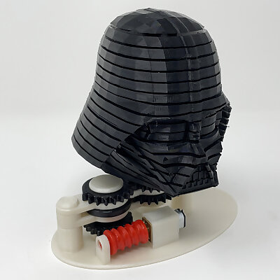 Darth 2 a 3D Printed Animated Darth Vader Helmet