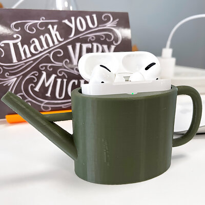 Watering can AirPods holder
