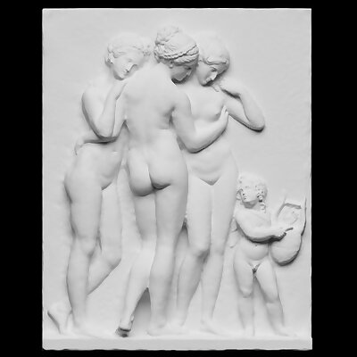 Three Graces Listening to Cupids Song
