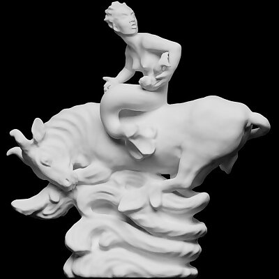 Havtyren Sea Bull Figurine 2 of 2