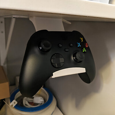 Under Desk Xbox Controller Mount