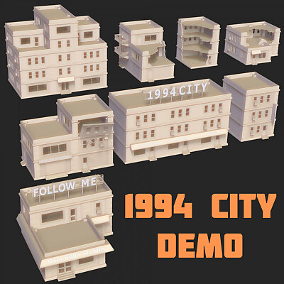 1994 City  demo Modular building