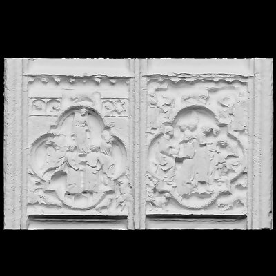 Basreliefs from the Cathderal of NotreDame