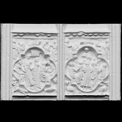 Basreliefs from the Cathderal of NotreDame