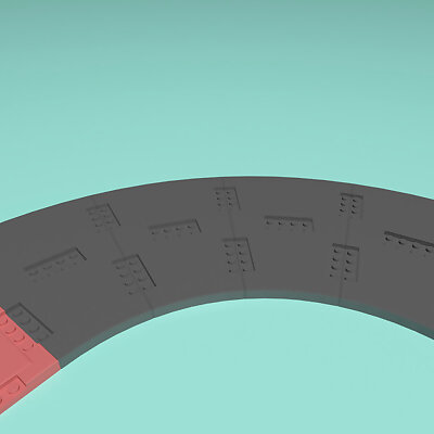 Modular Curve for New LEGO Road System