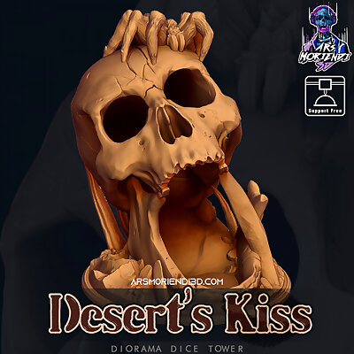 Deserts Kiss  Diorama Dice Tower