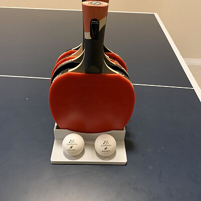 Ping Pong Paddle Holder