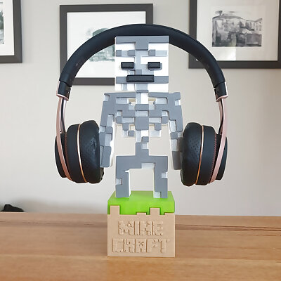 Minecraft Headphone Stand