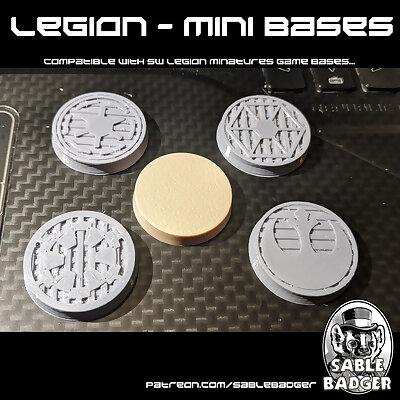 Legion  Mini Bases for all Factions