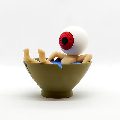 eyeball Father in a teacup