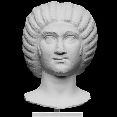 Roman marble head
