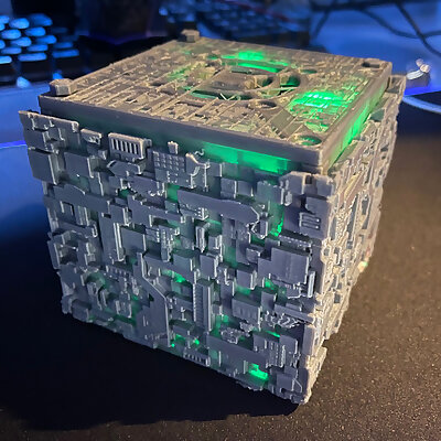 Borg Cube Raspberry Pi 4 Case