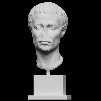 Roman Head of Julius Caesar