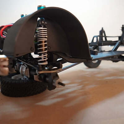 HPI Venture Front Inner Fenders and Battery Relocation