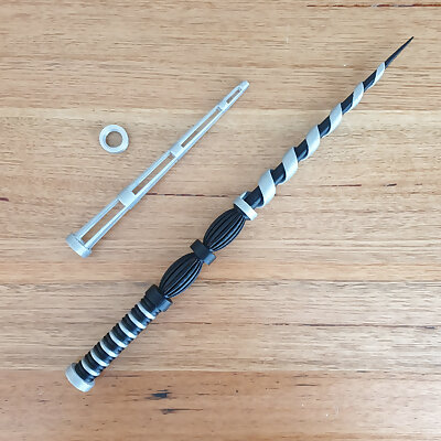 Easy Wizard Wand  screws together  3 designs