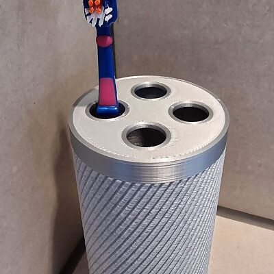 Stylish toothbrush cup