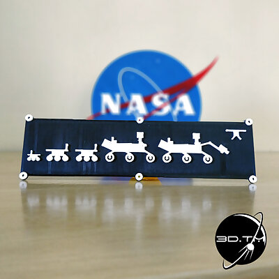 NASA Rover Family Plate