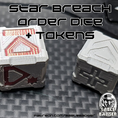 Star Breach  Dice and Tokens