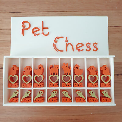 Pet Chess and display box