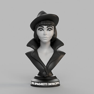 The Spaghetti Detective bust by Wekster now with multicolor