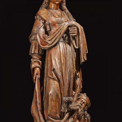 St Catherine statuette