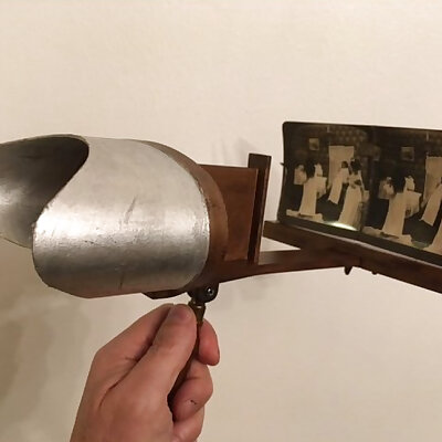 Vintage Holmes stereoscope