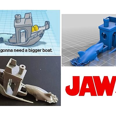 Jaws inspired Orca Benchy