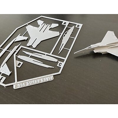 F15E Strike Eagle Kit Card