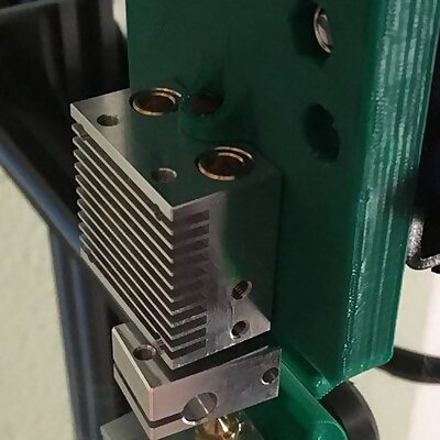 chimera mount for cr10 with 40mm part cooling fan