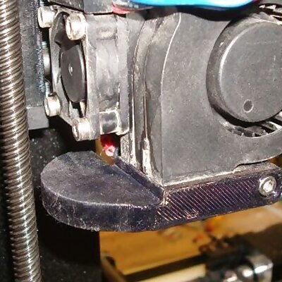 Part Cooling duct mod for Prusa i3 Mk2