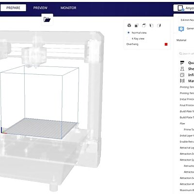 Anycubic i3 Mega S Cura Background Cura 47 compatible