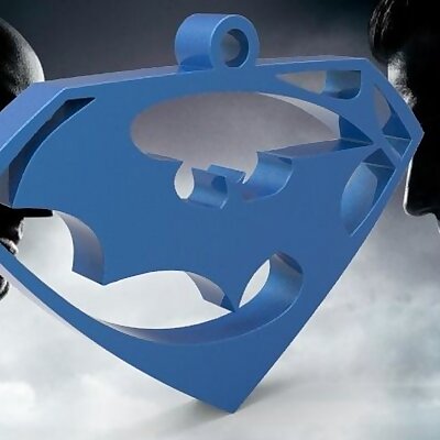 batman vs superman keychainearings