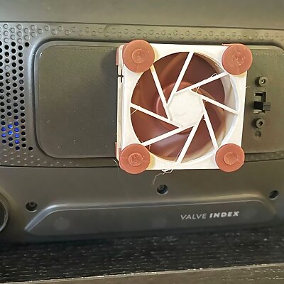 Valve Index Frunk 40mm Fan Mount Remix