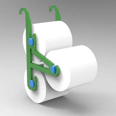 3 roll tolilet paper holder