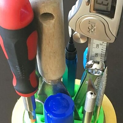 3D Printer Tool Holder Box for Tape Roll 75mm inner diameter